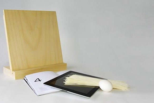 700 andrea ponti design bosco cutting board ipad stand  
