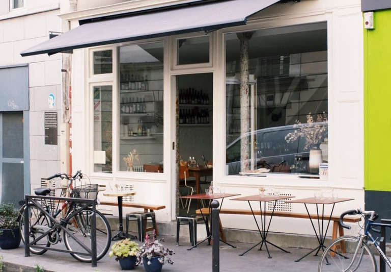 early june paris exterior  