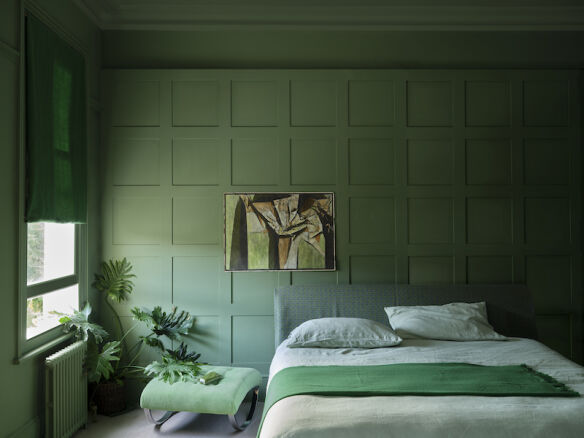 farrow and ball dead flat calke green  