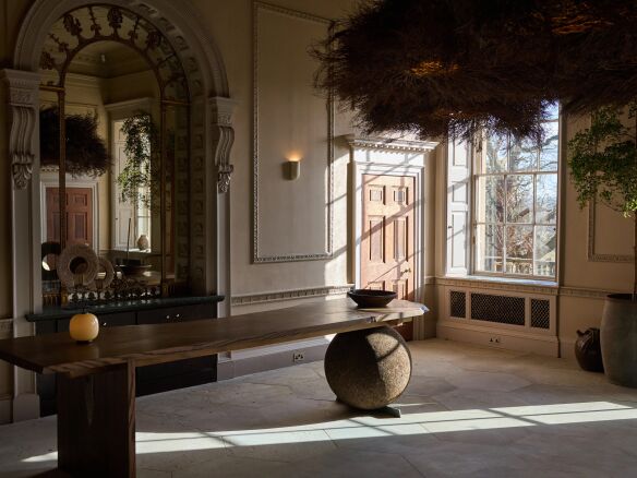 hall at denton reserve table  