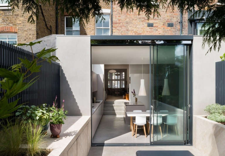 highbury house architect concrete  