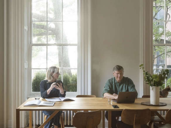 julie carlson josh groves brooklyn heights apartment remodel  