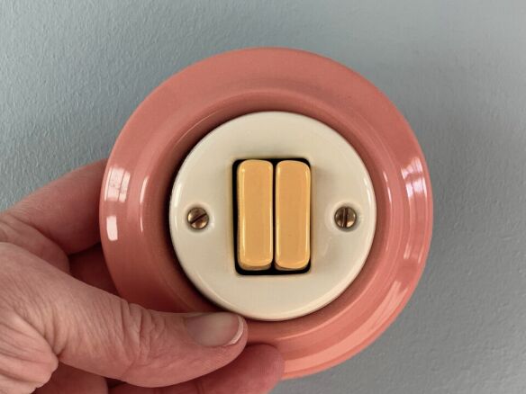 katy paty pink light switch  