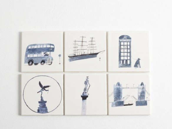 London Life Delft Tiles Iconic London Laura Carlin The New Craftsmen 007   584x438