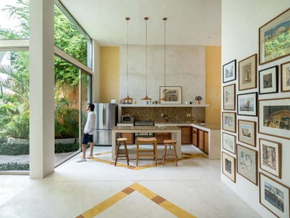 taller estilo merida mexico casa cool kitchen2  