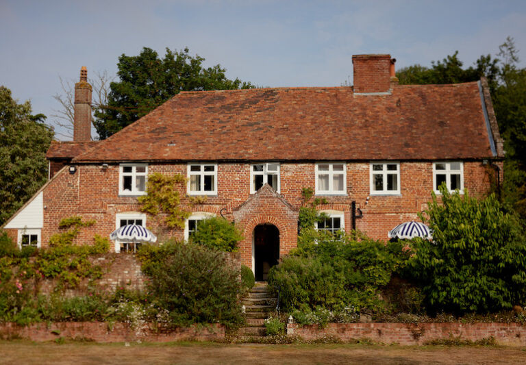 updown farmhouse exterior  