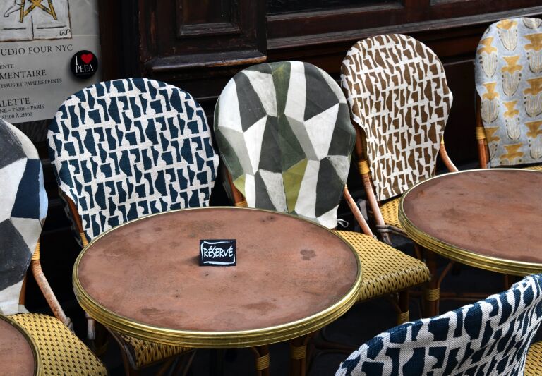 wayne pate studio four paris cafe chair covers 1  