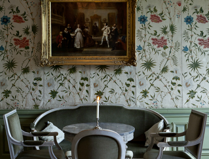 700 harringes lott green wallpaper  