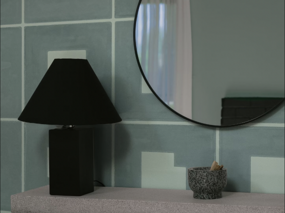 backdrop palindrome teal  